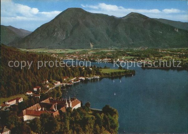 Tegernsee Schloss Wallberg Fliegeraufnahme