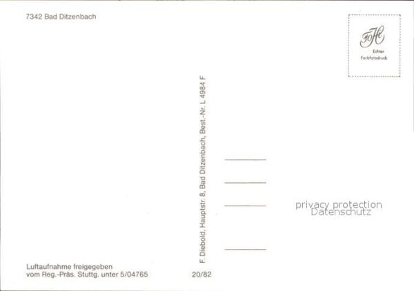 Bad Ditzenbach Fliegeraufnahme – Bild 2