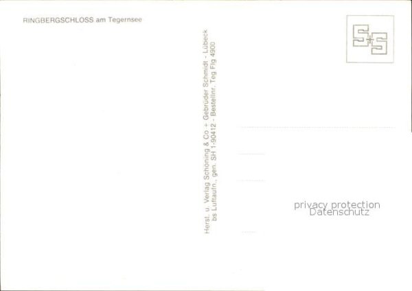 Tegernsee Ringbergschloss Fliegeraufnahme – Bild 2