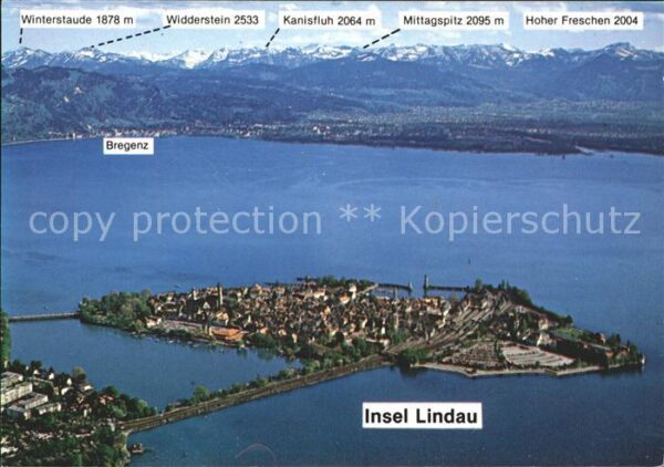 Lindau Bodensee Bregenz Mittagspitz Hoher Freschen Widd