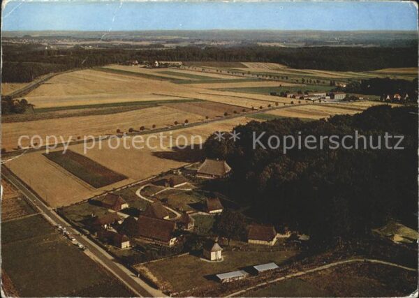 Ehestorf Harburg Freilichtmuseum Klekeberg Fliegeraufnah