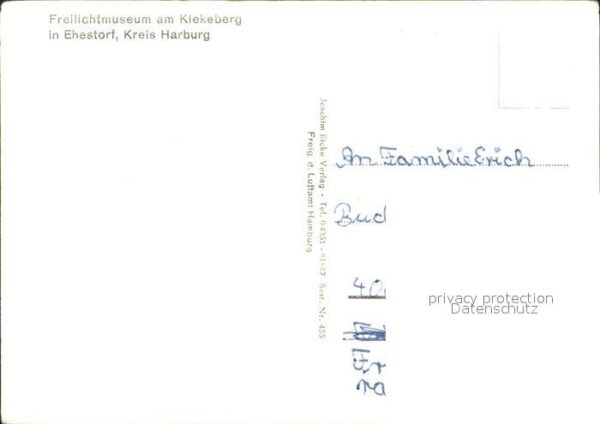 Ehestorf Harburg Freilichtmuseum Klekeberg Fliegeraufnah – Bild 2