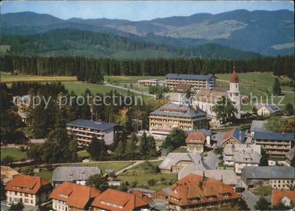 Hoechenschwand Fliegeraufnahme