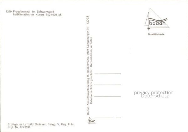 Freudenstadt Fliegeraufnahme – Bild 2