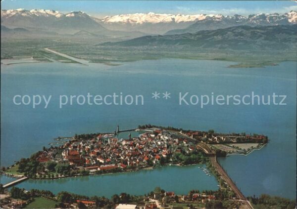 Lindau Bodensee Fliegeraufnahme