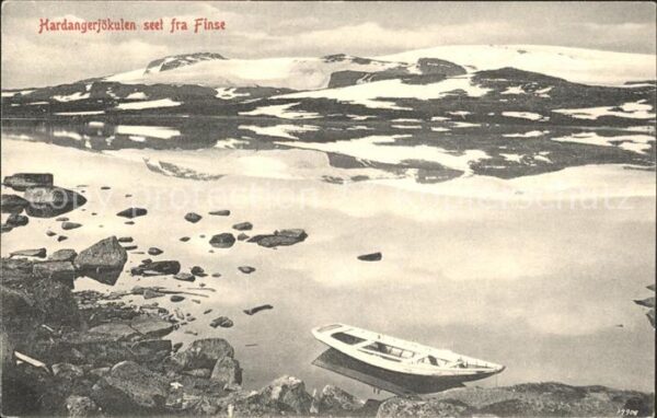 Hardanger Jökulen Seet fra Finse