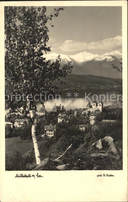 Millstatt Millstaettersee mit See