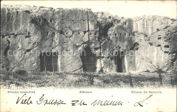 Athen Griechenland Prison de Socrate
