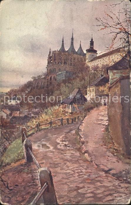 Kutna Hora Künstlerkarte Burg