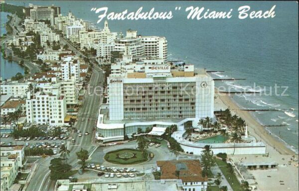 Miami Beach Hotel Row Beach