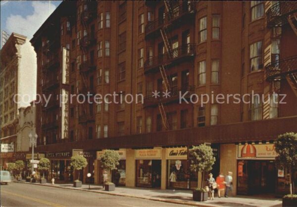 San Francisco California Hotel Stewart