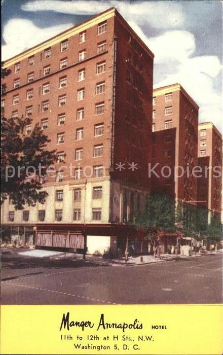 Washington DC Manger Annapolis Hotel