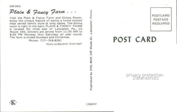 Lancaster Pennsylvania Plain and Fancy Farm – Bild 2