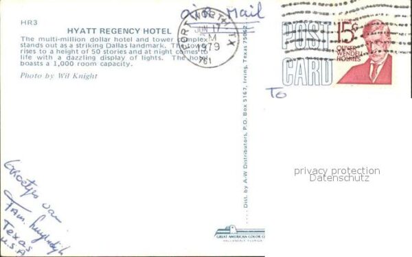 Dallas Texas Hyatt Regency – Bild 2