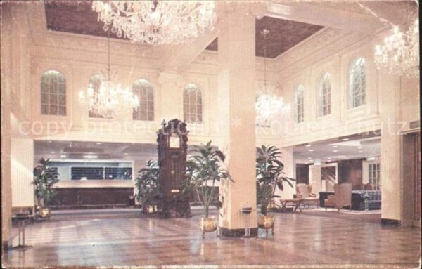 New Orleans Louisiana Hotel Monteleone Halle