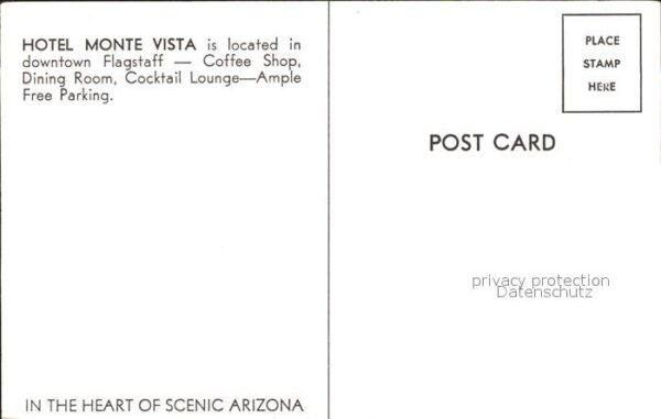 Flagstaff Arizona Hotel Monte Vista – Bild 2