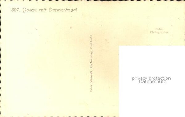 Gosau Oberoesterreich mit Donnerkogel – Bild 2
