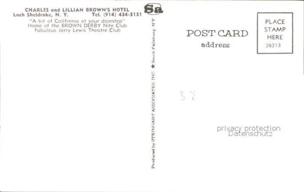 Loch Sheldrake Charles and Lillian Browns Hotel – Bild 2