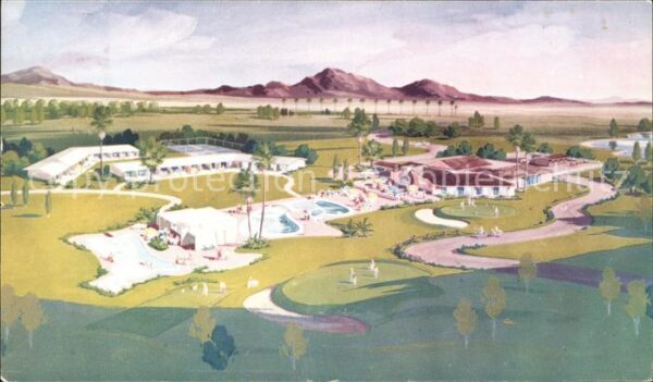 Scottsdale Country Club Golf Zeichnung