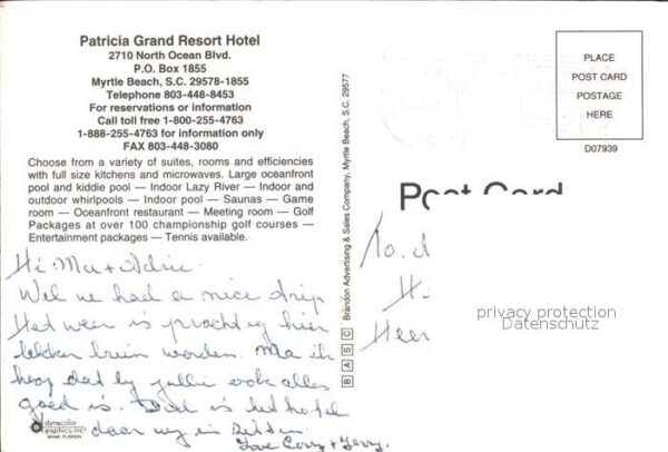 Myrtle Beach Patricia Grand Resort Hotel – Bild 2