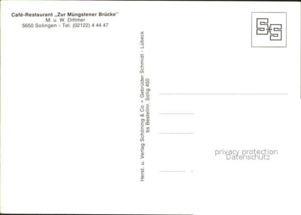 Solingen Restaurant Zur Müngstener Brücke – Bild 2