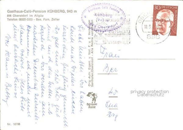 Oberstdorf Gasthaus Pension Kühberg – Bild 2