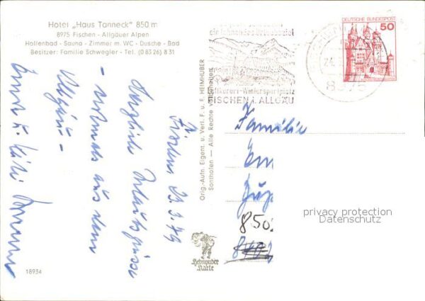 Fischen Allgaeu Hotel Haus Tanneck – Bild 2