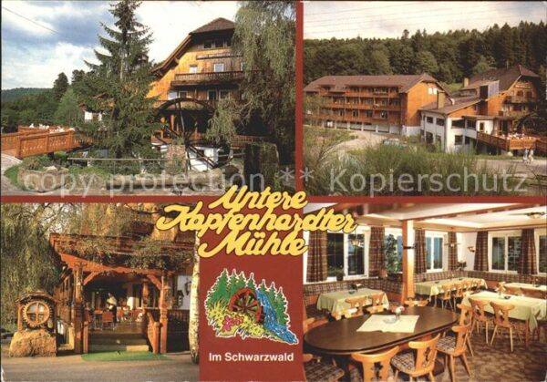 Unterreichenbach Calw Untere Kapfenhardter Mühle Hotel