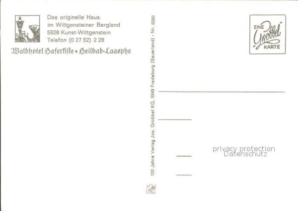 Kunst-Wittgenstein Waldhaus Haferstifte Treppe – Bild 2