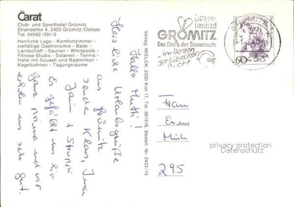 Groemitz Ostseebad Sporthotel Club Carat – Bild 2
