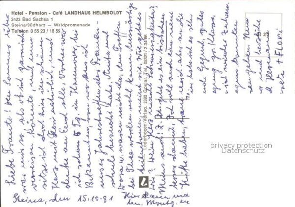 Bad Sachsa Harz Hotel Pension Landhaus Helmboldt – Bild 2