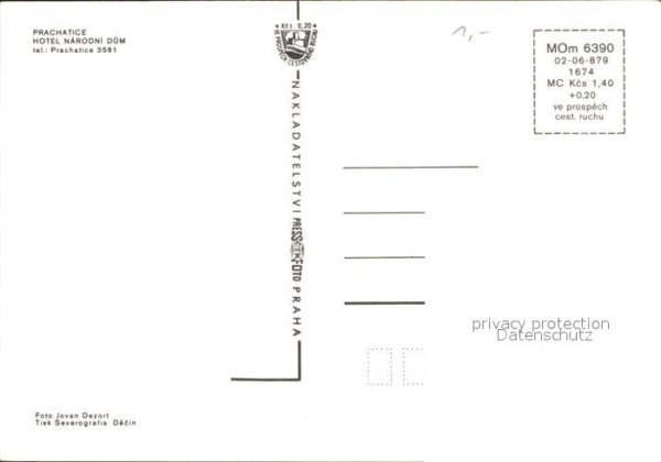 Prachatice Hotel Narodni Dum – Bild 2