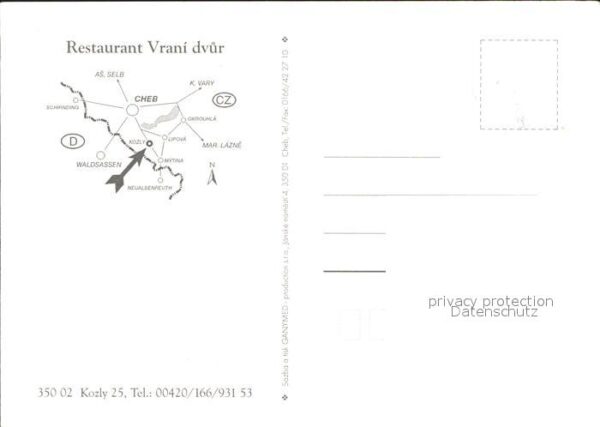 Cheb Eger Restaurant Vrani dvür – Bild 2