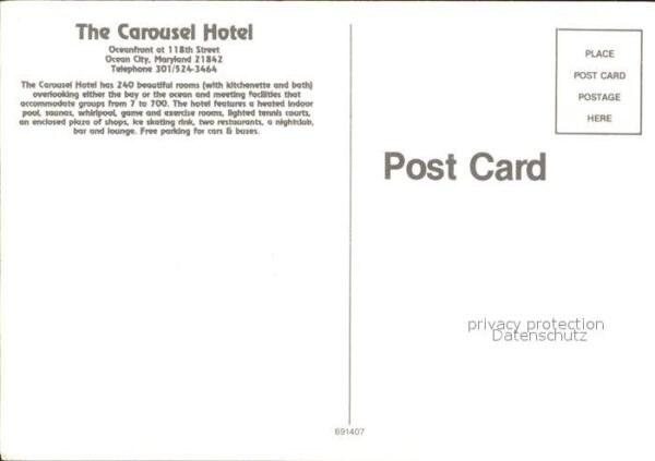 Ocean City Maryland Carousel Hotel – Bild 2