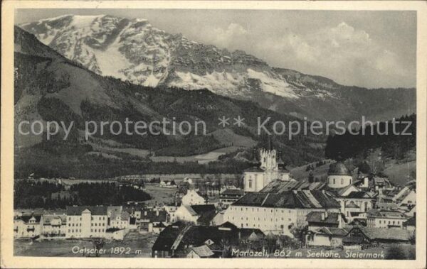 Mariazell Steiermark Mit Oetscher
