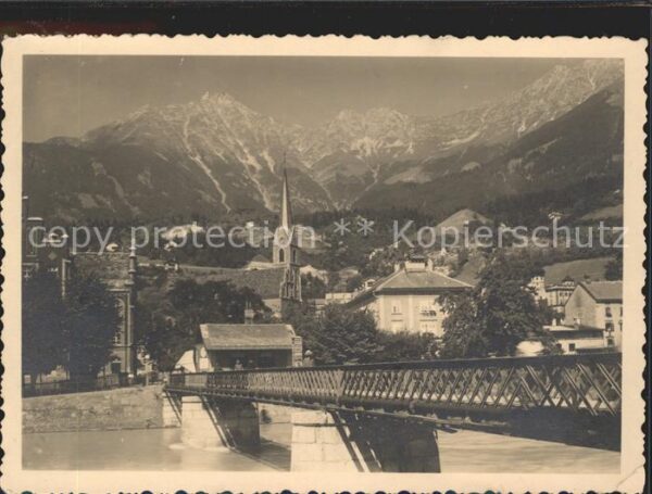 Innsbruck St. Nikolaus mit Nordkette