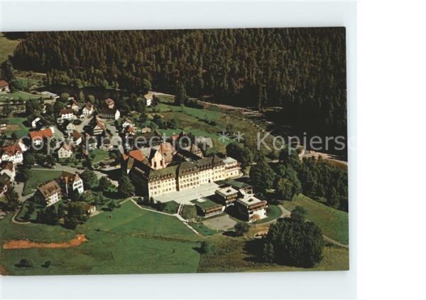 Friedenweiler Fliegeraufnahme Kinderheilstätte Schlos