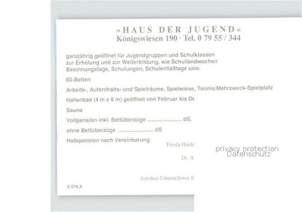 Koenigswiesen Oberoesterreich Haus der Jugend – Bild 2