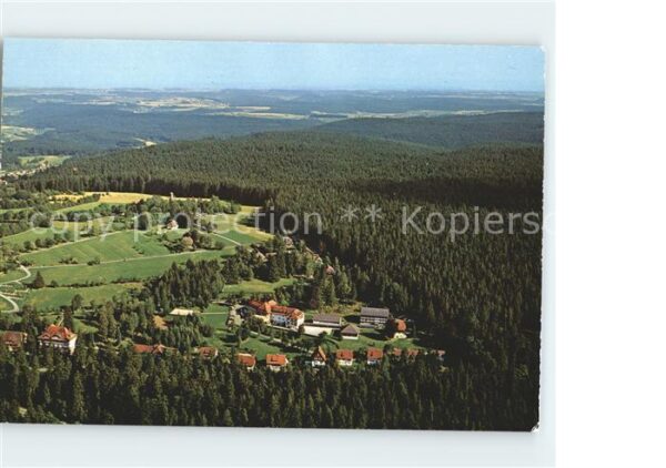 Freudenstadt Fliegeraufnahme Kienberg Kurhaus Teuche