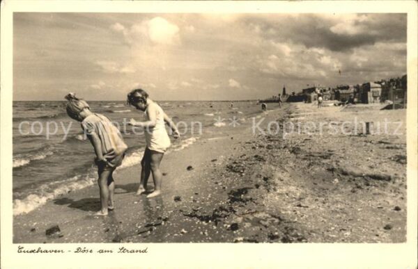 Cuxhaven Nordseebad Strand Kinder