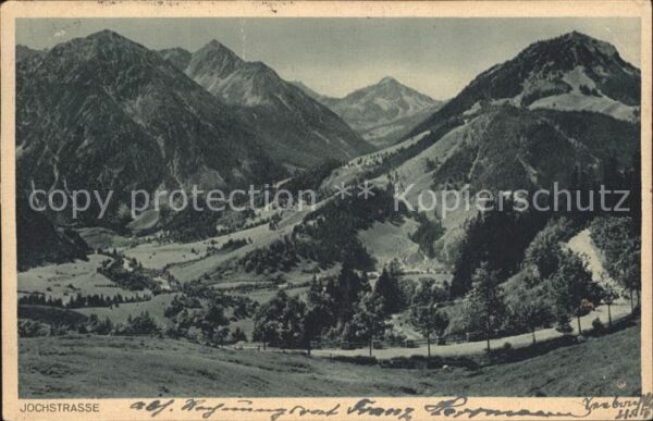 Hindelang Bad Oberdorf Jochstrasse Breitenberg Ro