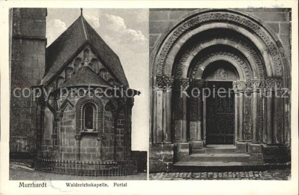 Murrhardt Walderichskapelle Portal