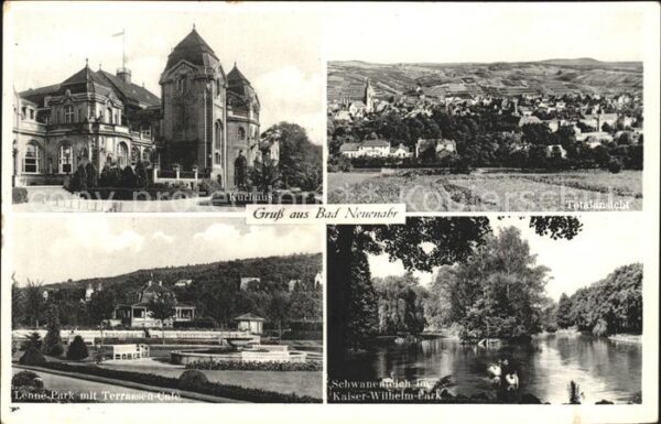 Bad Neuenahr-Ahrweiler Kurhaus Lenne-Park Terrassen-Cafe Schwa
