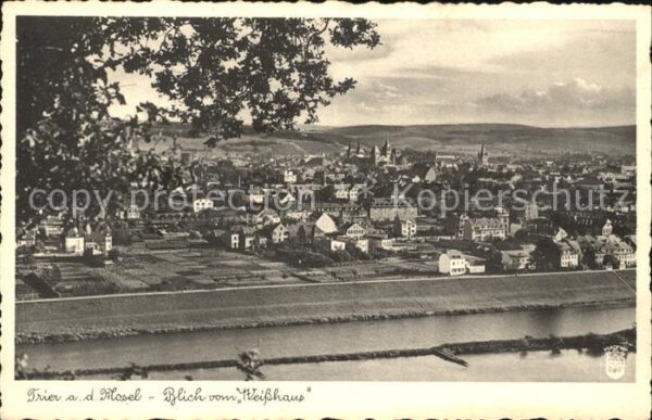 Trier Blick vom Weisshaus