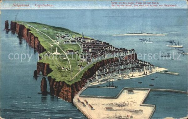 Helgoland Vogelschau