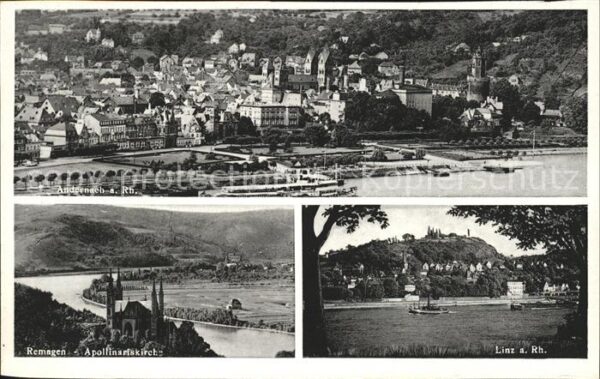Andernach Remagen Apollinariskirche Linz am Rhein