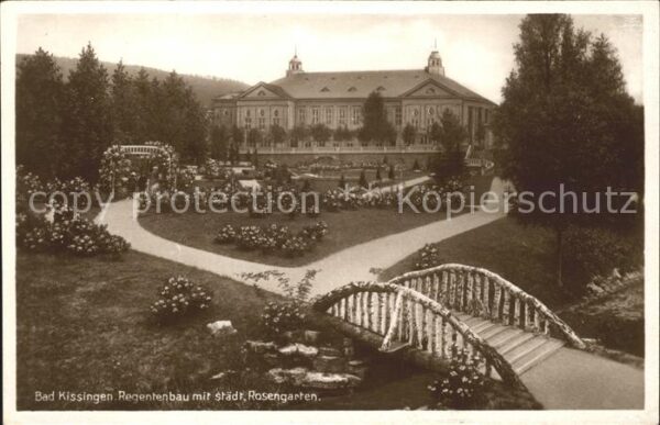 Bad Kissingen Regentenbau Rosengarten