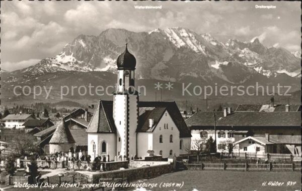 Wallgau Wettersteingebirge Foto H. Huber Nr. 93