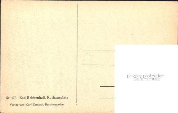 Bad Reichenhall Rathausplatz – Bild 2