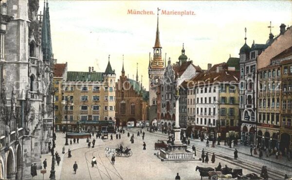 Muenchen Marienplatz